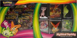 POKEMON TCG MYTHICAL SQUISHY PREMIUM COLLECTION BOX SEALED FRESH FROM A CASE - Image 1