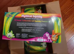 POKEMON TCG MYTHICAL SQUISHY PREMIUM COLLECTION BOX SEALED FRESH FROM A CASE - Image 4