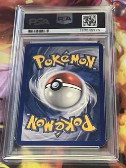 2005 POKEMON EX EMERALD #9 RAYQUAZA-REVERSE FOIL PSA 6 - Image 2