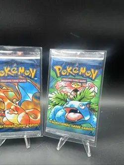 1999 Pokemon Base Set Booster Packs Art Set Of 3 - Charizard Blastoise Venusaur - Image 4