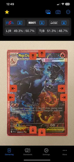 PSA 10 GEM MT 2025 POKEMON PFL EN-PHANTASMAL FLAMES #125 MEGA CHARIZARD X ex SIR - Image 3