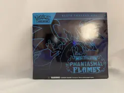 Pokemon TCG Mega Evolution Phantasmal Flames Elite Trainer Box - Sealed ETB - Image 1
