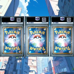 2014 Pokemon XY Promo Japanese #68 #69 #70 Pikachu Outbreak! PSA 1 SEQUENTIAL - Image 2