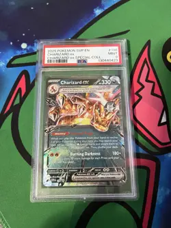 Pokemon Charizard ex 196 Sv: Scarlet & Violet Promo Cards Holo PSA 9 Mint - Image 1