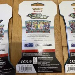 Pokemon Scarlet Violet Journey Together Booster Packs Set of 3 New Sealed USA - Image 4