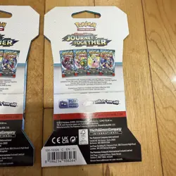 Pokemon Scarlet Violet Journey Together Booster Packs Set of 3 New Sealed USA - Image 5