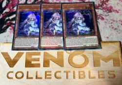 3x (VLP) *ITALIAN* Ghost Sister & Winter Cherries DUPO-EN076 Ultra 1st Ed YuGiOh - Image 1
