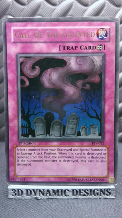 | Yugioh Call Of The Haunted PSV-012 1st Ultra Rare Pharaohs Servant DMG ?? | - Image 1