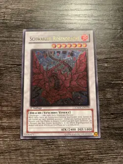 German - Black Rose Dragon CSOC-EN039 1st Edition Ultimate Rare YuGiOh MP - Image 1