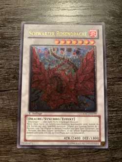 German - Black Rose Dragon CSOC-EN039 1st Edition Ultimate Rare YuGiOh MP - Image 2