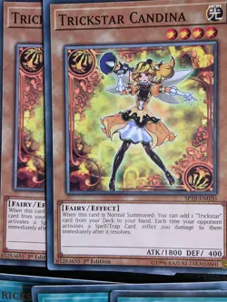 Yugioh Trickstar Deck Bundle Divaridis Sast Candina Sp18 Foxglove Dupo Lycoris - Image 2