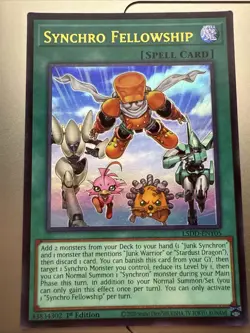 Synchro Fellowship L5DD-ENY05 - 5D’s Decks - Yu-Gi-Oh - Near Mint - Image 1