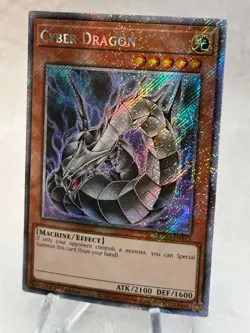 Yu-Gi-Oh! - Cyber Dragon RA03-EN155 Platinum Secret Rare 1st Edition - Image 3