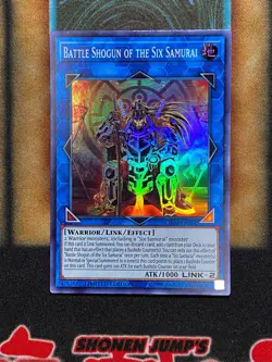 Yugioh Battle Shogun Of The Six Samurai CHIM-ENSE2 Super Rare Limited Edition LP - Image 1