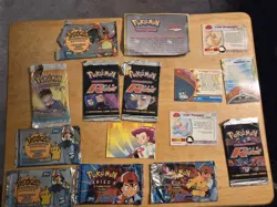 Vintage 2000 Pokemon Topps TV Animation Trading Cards- Charizard,open/unopened - Image 1