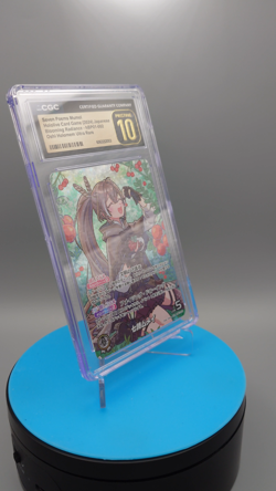 CGC Pristine 10 Hololive Official Card Game Nanashi Mumei OUR hBP01-002 Japanese - Image 2