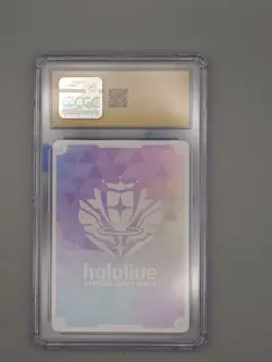 CGC Pristine 10 Hololive Official Card Game Nanashi Mumei OUR hBP01-002 Japanese - Image 3