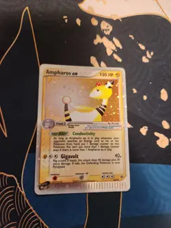 Ampharos ex 89/97 EX Dragon Holo Rare Pokemon Trading Card Game - Image 1