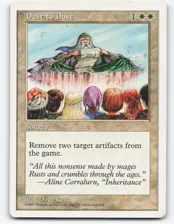 Dust to Dust # Magic the Gathering Card - Image 1