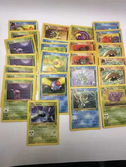 Bulk Pokemon Fossil Set 24 Cards in total LP-MP Bulk Deal - Image 1
