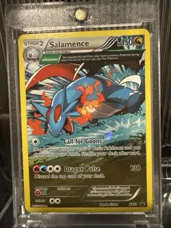 Pokemon TCG Salamence XY Promo Holo Card XY59 - Image 1