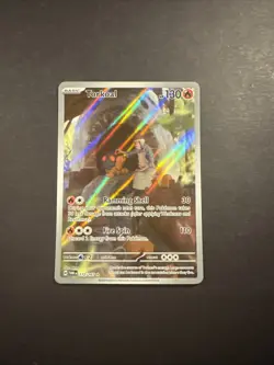 Torkoal Illustration Rare 172/167 SV06: Twilight Masquerade Pokemon Card NM - Image 1