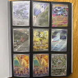 Pokemon Binder Collection IR SIR EX FULL ART Mega 360 Cards Mega Charizard Ex - Image 1