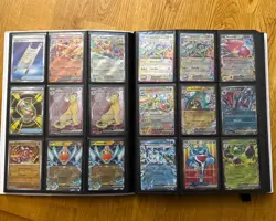 Pokemon Binder Collection IR SIR EX FULL ART Mega 360 Cards Mega Charizard Ex - Image 4