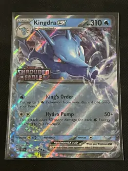 Kingdra ex (Shrouded Fable Stamped) 012/064 Miscellaneous Cards & Products Holo - Image 1