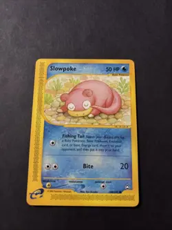 Slowpoke 108/147 Aquapolis Non Holo NM Condition Pokemon Card - Image 1