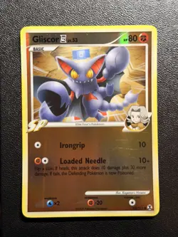 Gliscor 62/111 Rising Rivals Reverse Holo - Pokemon Card LP - Image 1