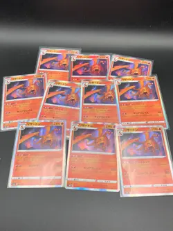 10 Charizard 017/184 Lot s8b VMAX Climax Holo Japanese Pokemon Card NM 2021 - Image 1