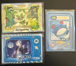 Eif Baby Pokemon Cards - Lot Of 3 (Cyrus, Marill, Sprigatito) - Image 1