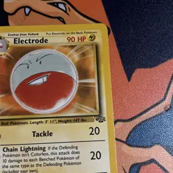 Electrode 18/64 Jungle Rare Non-Holo Vintage Pokemon TCG Card - Image 3