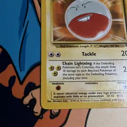 Electrode 18/64 Jungle Rare Non-Holo Vintage Pokemon TCG Card - Image 5