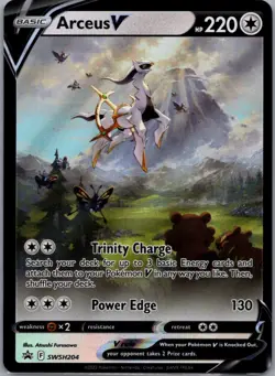 Arceus V Promo SWSH: Sword & Shield Promo Cards SWSH204 NM - Image 1