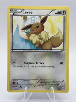Eevee 13/30 XY Trainer Kit: Sylveon Noivern Regular 2014 LP Pokemon Card Rare - Image 1