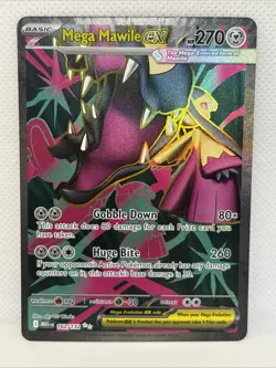 Mega Mawile ex 162/132 Me01: Mega Evolution Holo Near Mint Pokemon TCG Card - Image 1