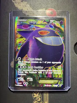 Pokemon Gengar EX Full Art Holo Ultra Rare Card XY-Phantom Forces 114/119 - Image 3