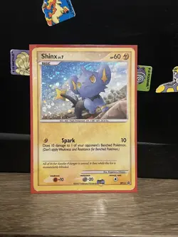 2007 Shinx DP15 Black Star Promo Holo Rare Pokemon Card Holo MP - Image 1