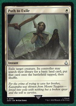 Path to Exile - Universes Beyond: Assassin's Creed ACR #81 - Magic MTG Card - Image 1