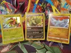 7 Card Lot of Holo Rare Pokemon Cards Various Set - Image 1