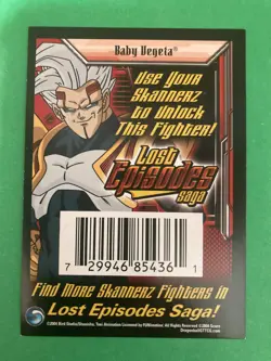 Baby Vegeta Lost Episodes Promo Card Score Unlimited Dragon Ball Z DBZ TCG - Image 1