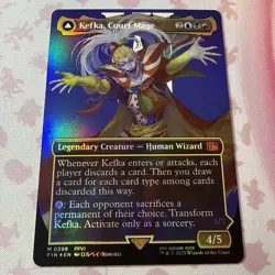 Kefka, Court Mage (0398) (Borderless) Final Fantasy Foil M FIN - Image 2