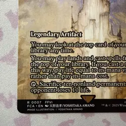 Kefka's Tower - Bolas's Citadel (Showcase) - Rare 0007 - MTG Final Fantasy FCA - Image 3