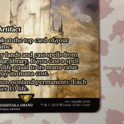 Kefka's Tower - Bolas's Citadel (Showcase) - Rare 0007 - MTG Final Fantasy FCA - Image 4