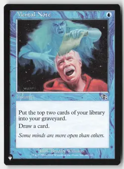 MTG - Mental Note C (The List) 46/143 LP-NM - Image 1