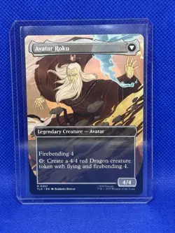 MTG Avatar The Legend Of Roku/Avatar Roku Borderless Non-Foil NM/MINT - Image 1