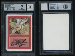 ***BGS 9 Earthquake Artist Proof Signed*** MTG Revised Dan Frazier Kid Icarus - Image 1