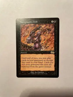 Near Mint - NM, English - 1 x MTG Yawgmoth's Will Urza's Saga - Image 1